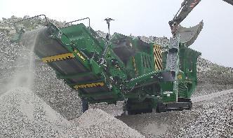 construction machine that makes gravel 